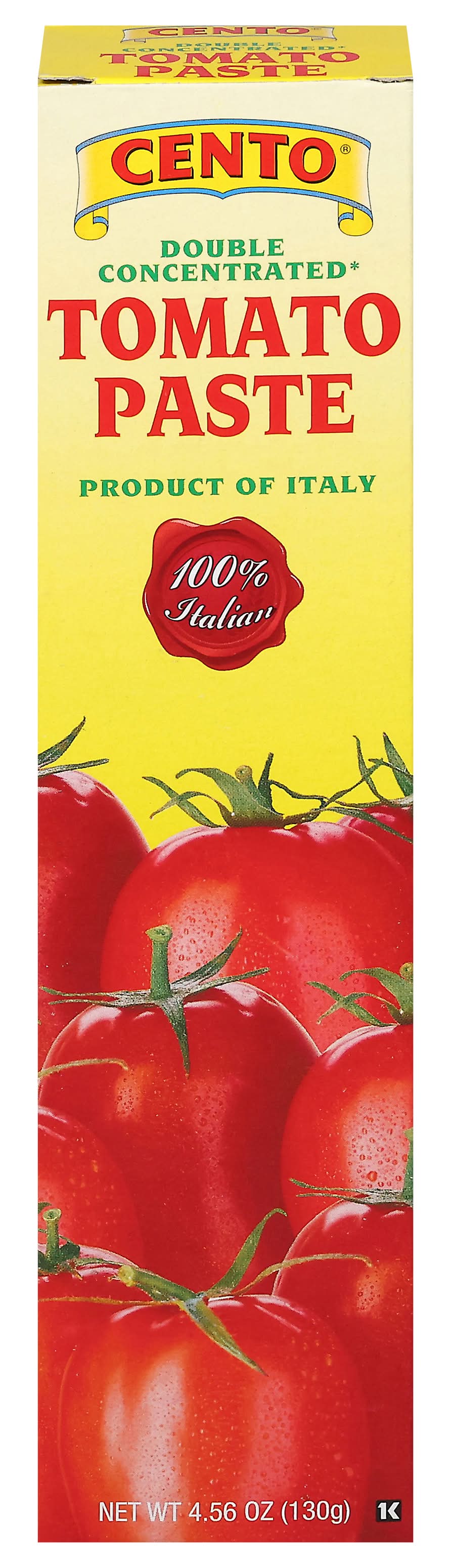 Cento Double Concentrated Tomato Paste (4.56 oz)