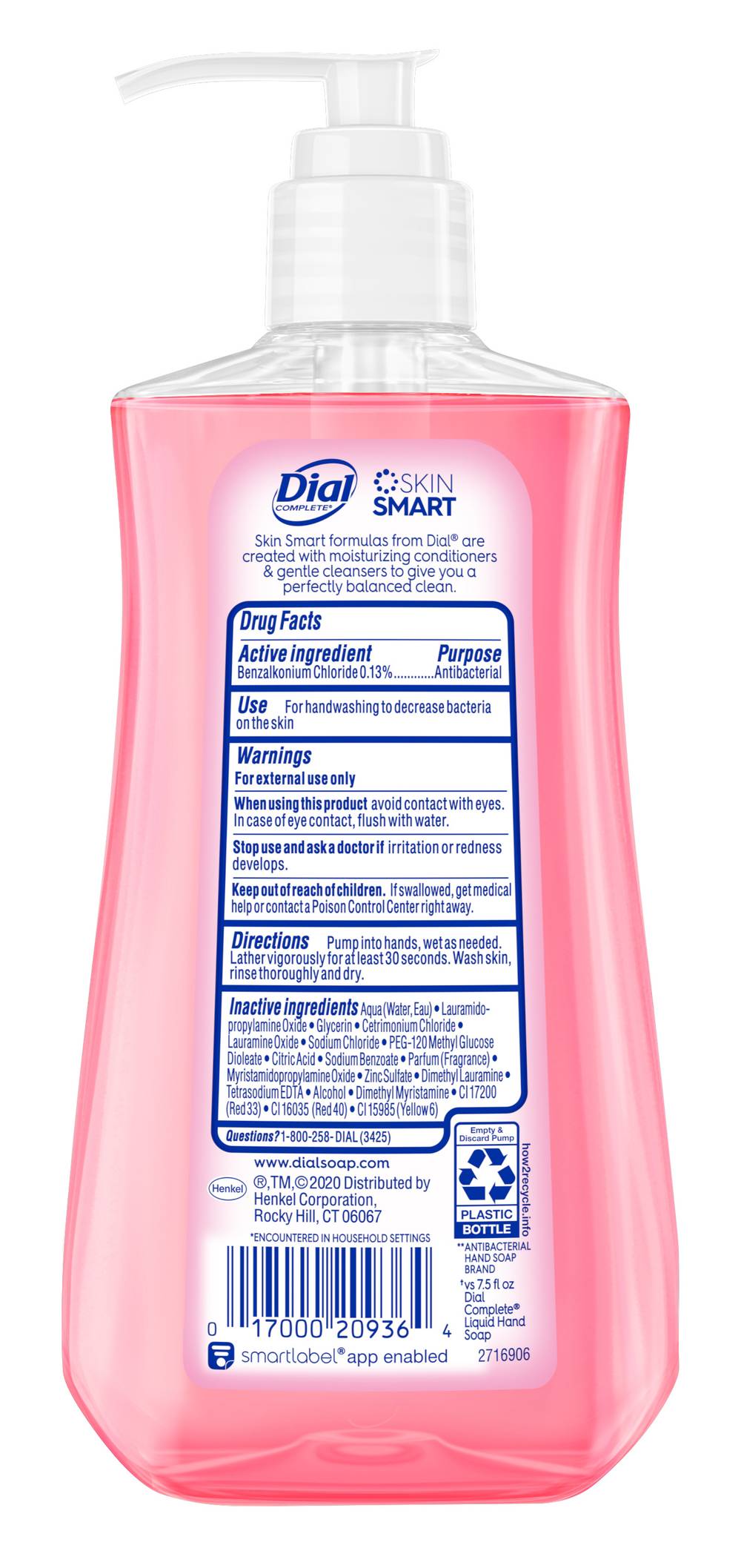 Dial Complete Dial Watermelon Antibacterial Hand Soap Dial