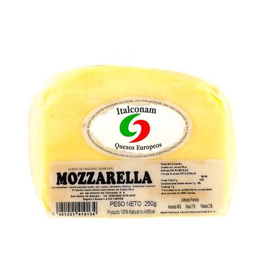 Italconam queso mozzarella (empaque 250 g) | Delivery Near You