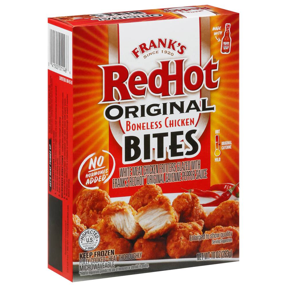 Frank's RedHot Original Boneless Chicken Bites (10 oz)