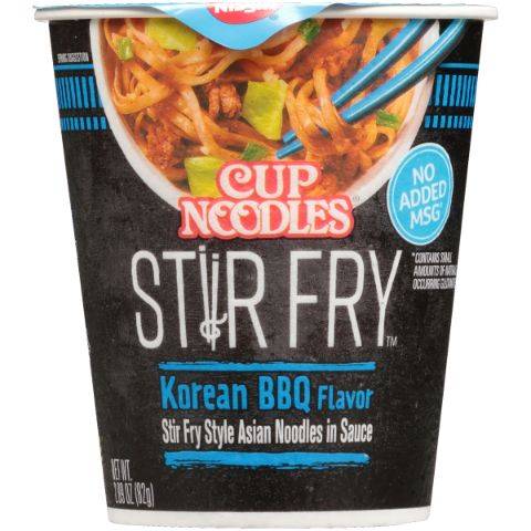 Cup of Noodles Stir Fry Korean BBQ 3oz