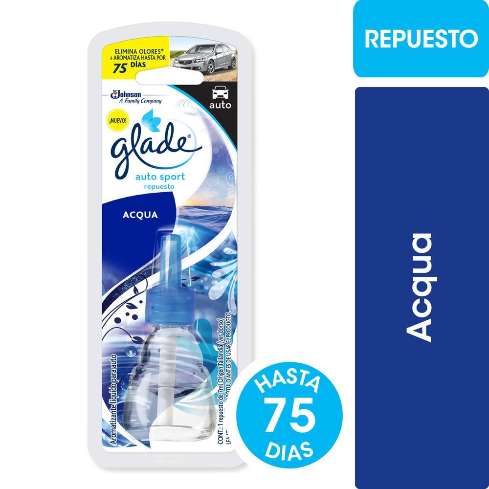 Glade · Repuesto aqua (7 ml)