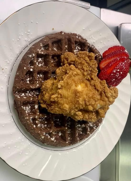 Chicken and Waffles (Chocolate)