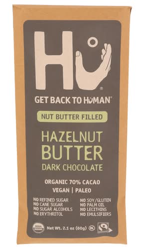 Hu Organic Hazelnut Butter Dark Chocolate Bar