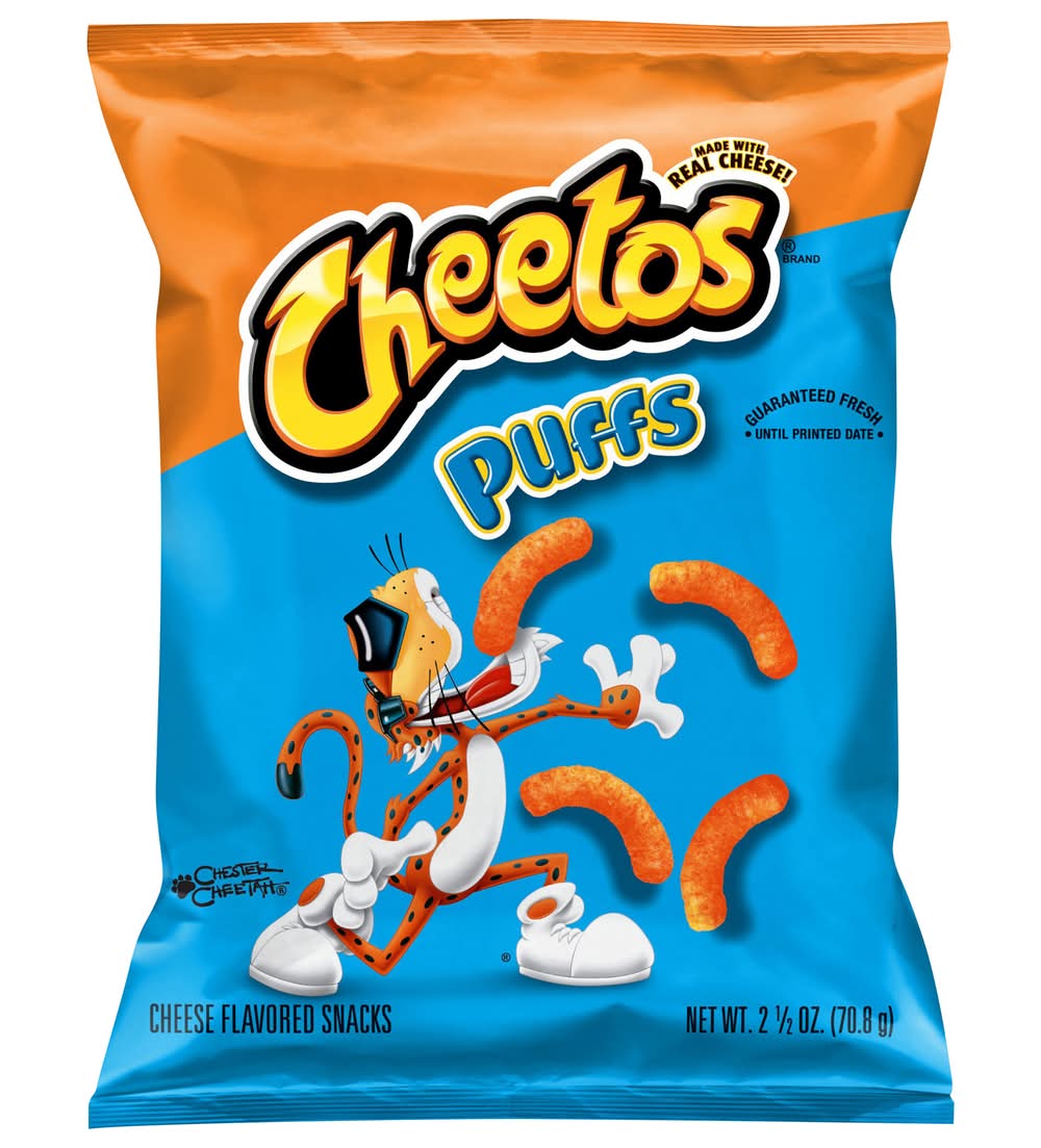 Cheetos Puffs Snacks, Cheese (2.5 oz)