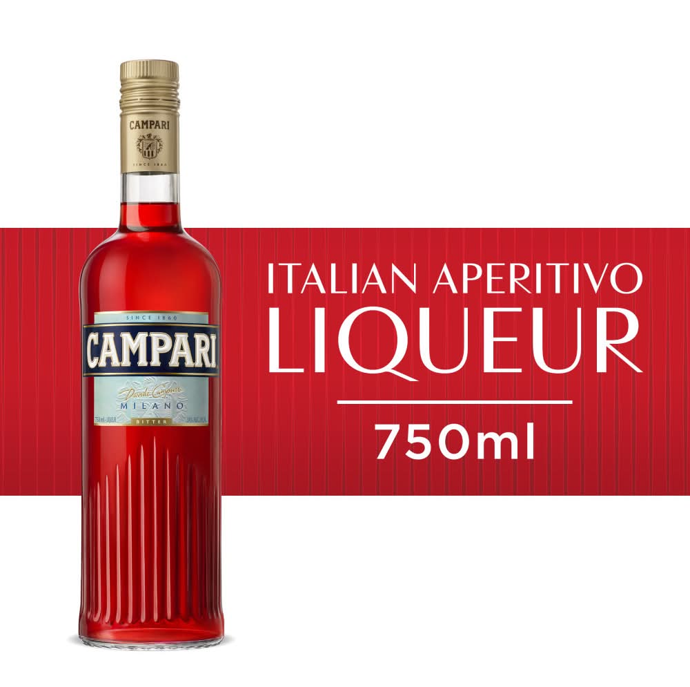 Campari Milano Bitter Aperitivo Liqueur (750 ml)