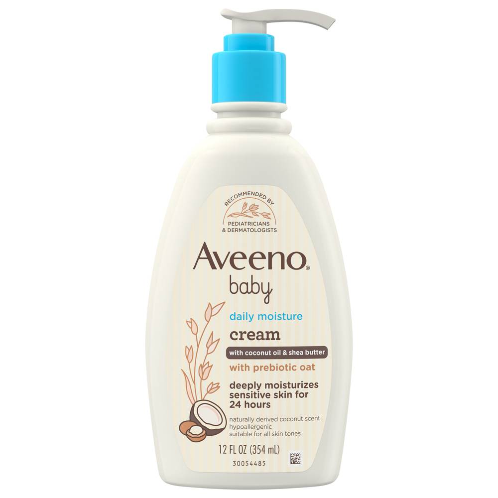 Aveeno Baby Daily Moisturizing Cream With Prebiotic Oat