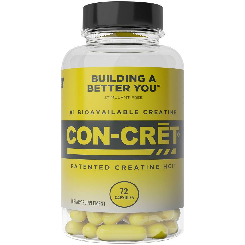 Con-Cret Creatine Hcl (72 Capsules)