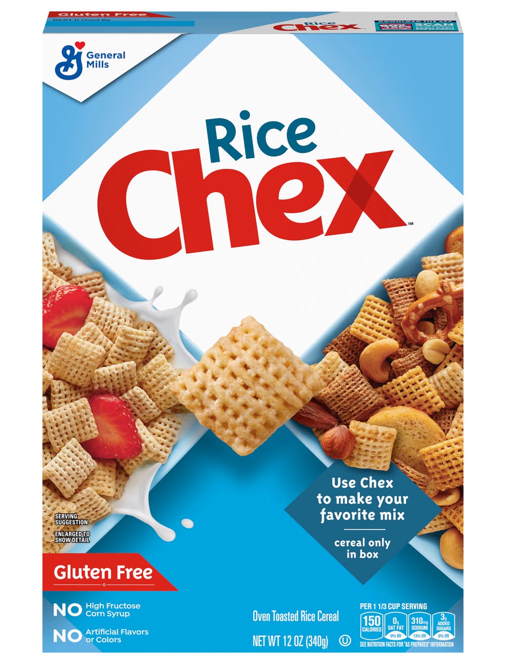 Chex Gluten Free Oven Toasted Rice Cereal (12 oz)