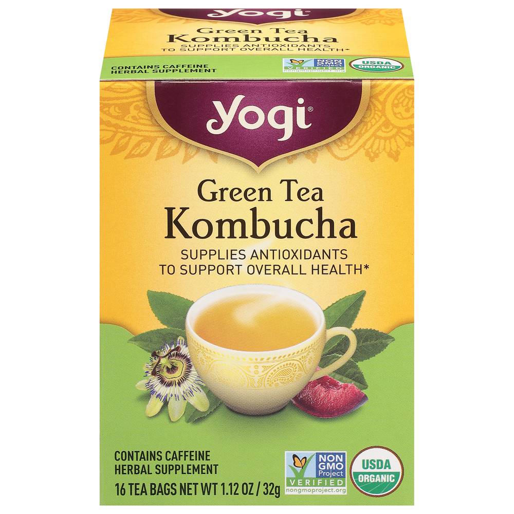 Yogi Green Tea Bags (1.12 oz, 16 ct)