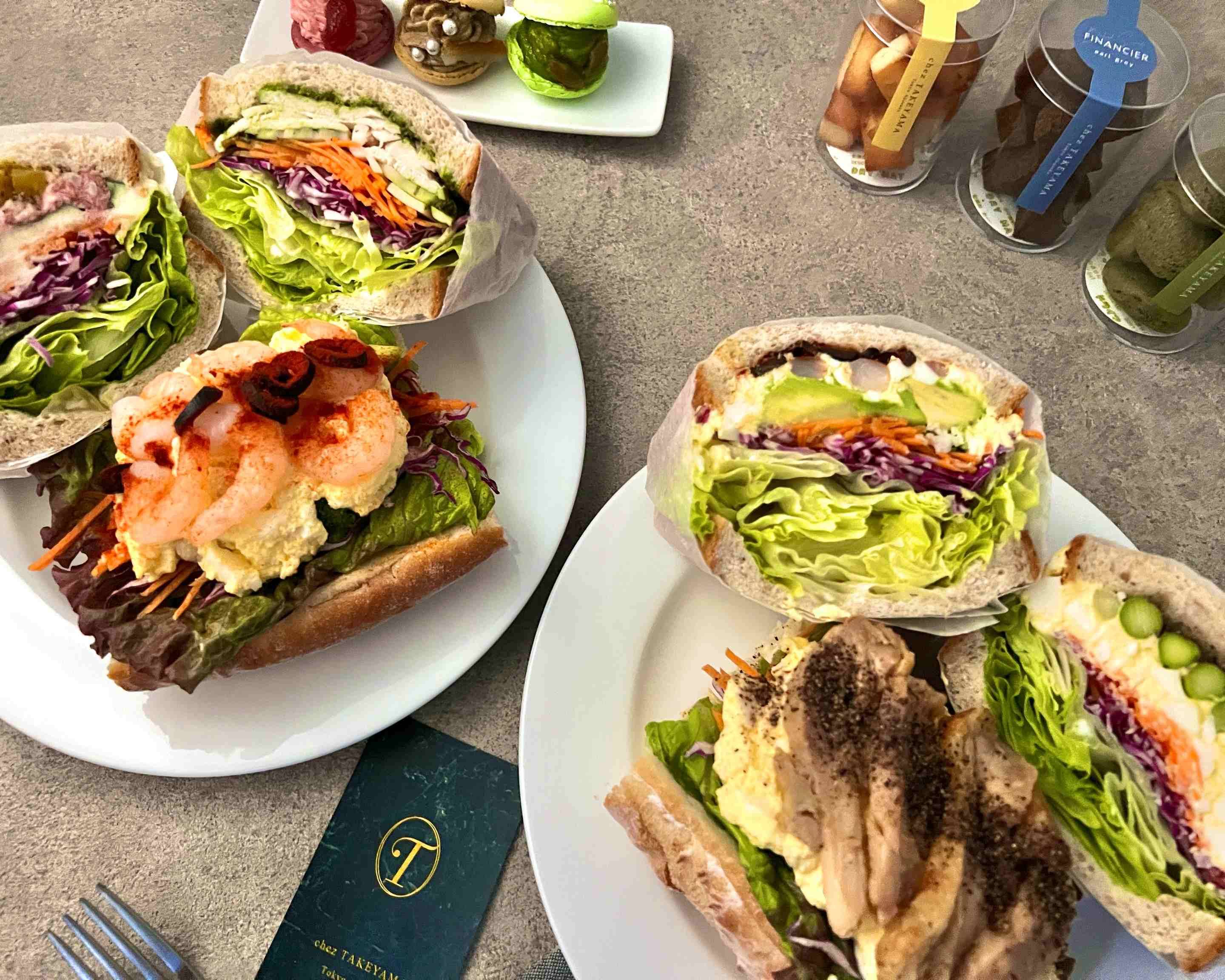 サンドイッチがおすすめ シェ タケヤマ Chez TAKEYAMA delivery & takeaway menu Uber Eats