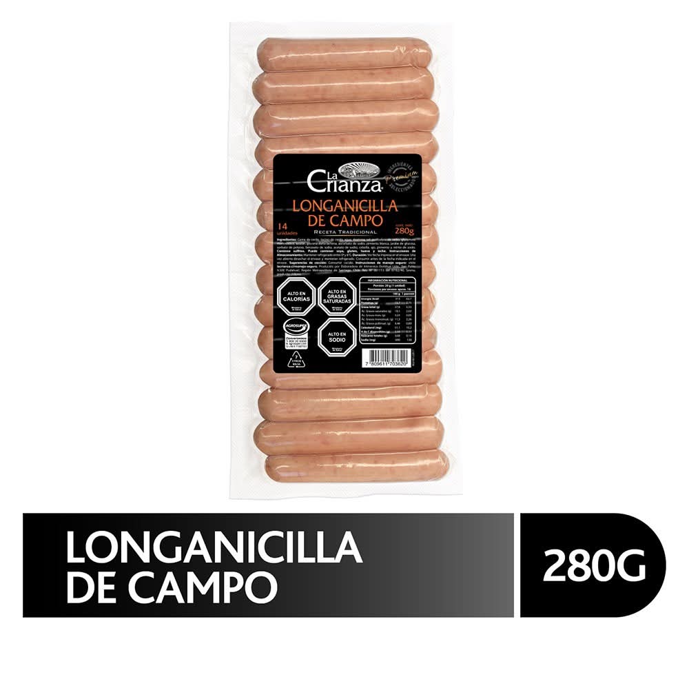 La Crianza · Longanicilla de campo (14 un)
