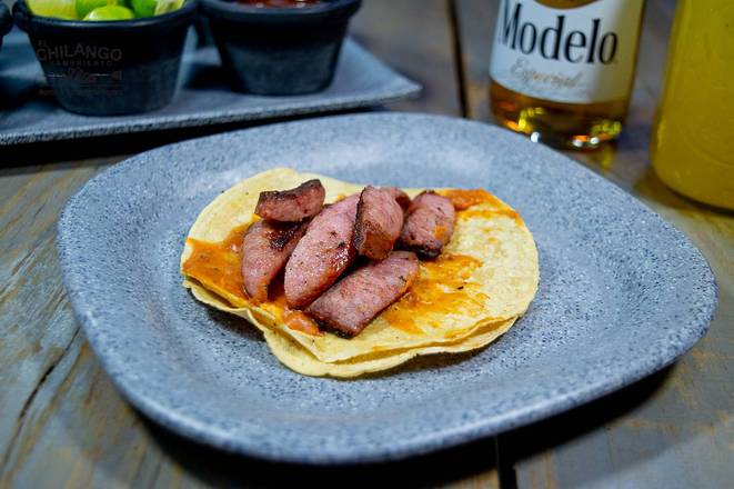 Taco de Chorizo argentino