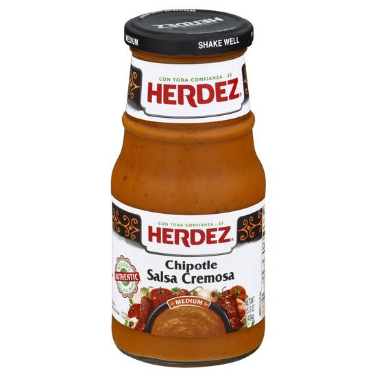 Herdez Medium Chipotle Salsa Cremosa (15.3 oz)