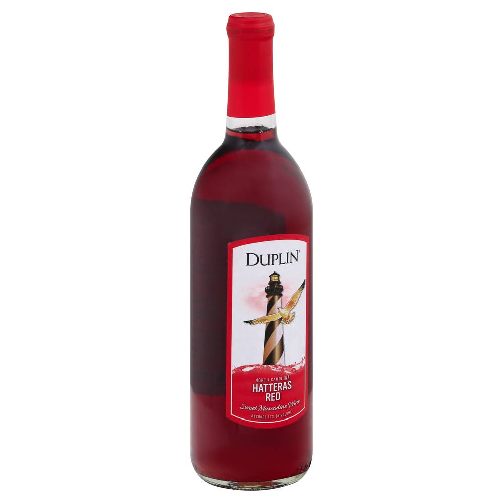 Duplin Hatteras Red Muscadine Wine (750 ml)