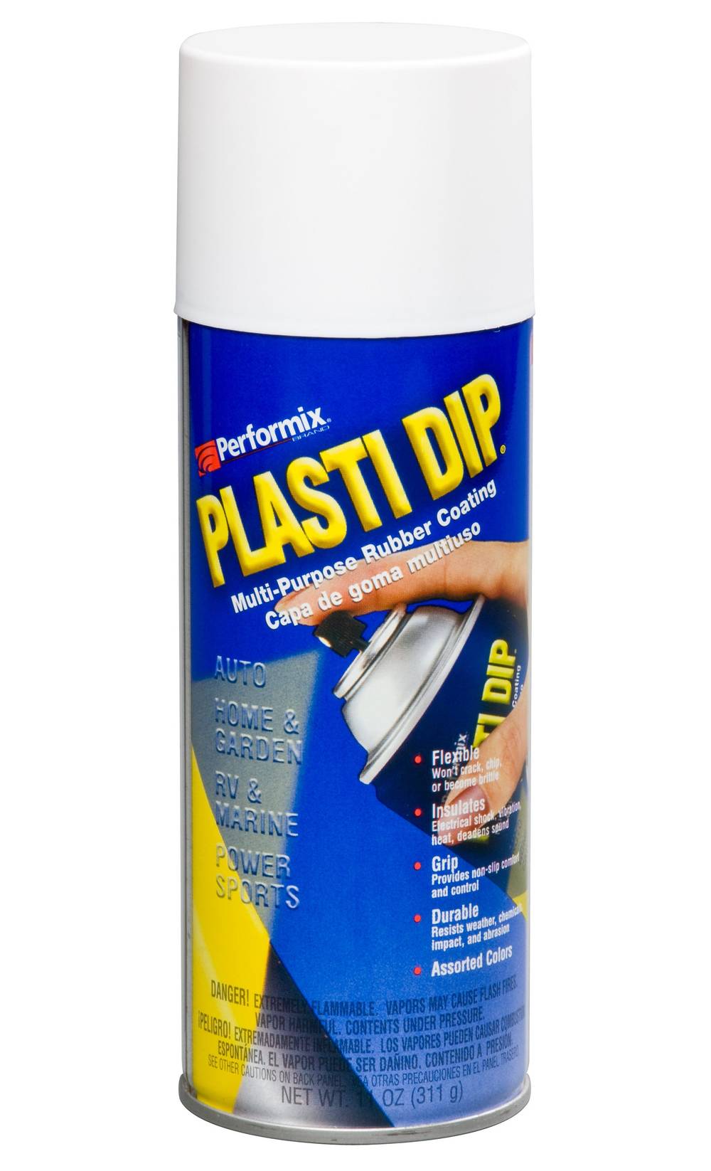 Plasti Dip 11-fl oz White Aerosol Spray Waterproof Rubberized Coating | 11207-6