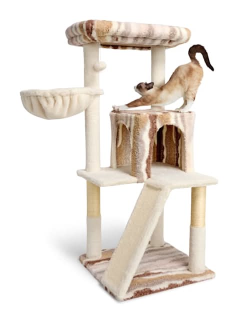EveryYay All-in-One 4-Level Cat Tree, 45" H