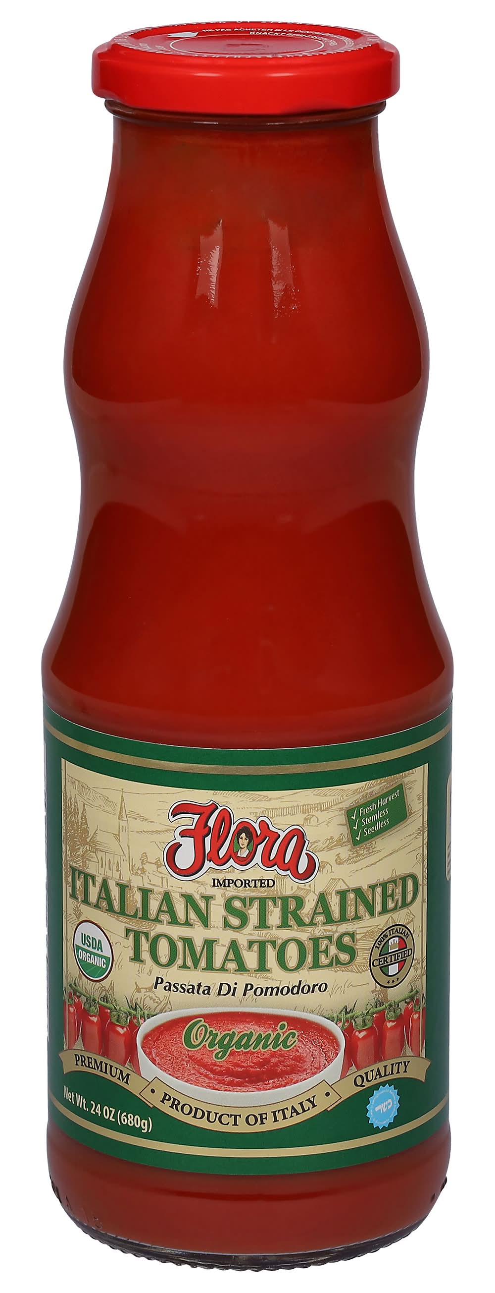 Flora Italian Strained Tomatoes (24 oz)