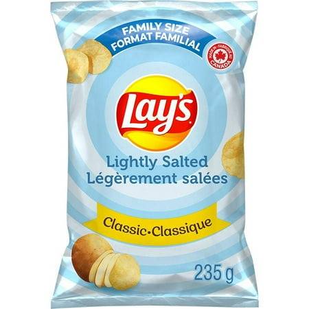 Lay's Lightly Salted Potato Chips (235 g)