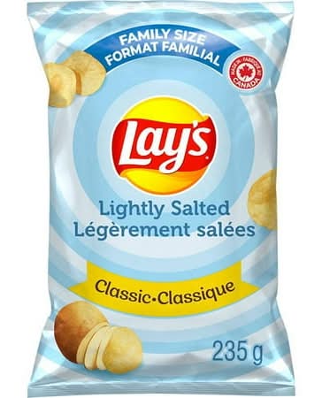 Lay's Classic Lightly Salted Potato Chips (235 g)