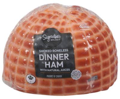 Signature Select Smoked Cooked Boneless Ham - 2 Lb