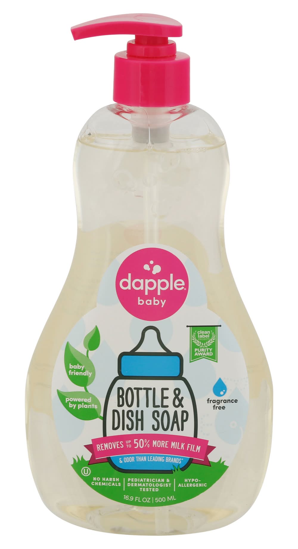 Dapple Baby Bottle and Dish Soap (16.9 fl oz)