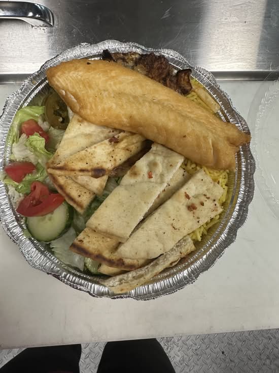 Fish Over Rice