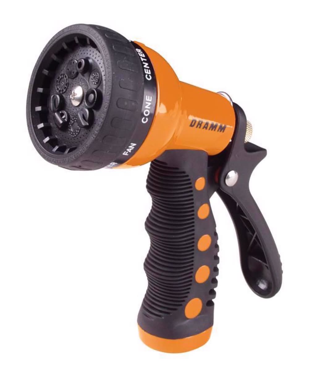 Dramm Touch 'N Flow 9 Pattern Adjustable Metal Gun Nozzle