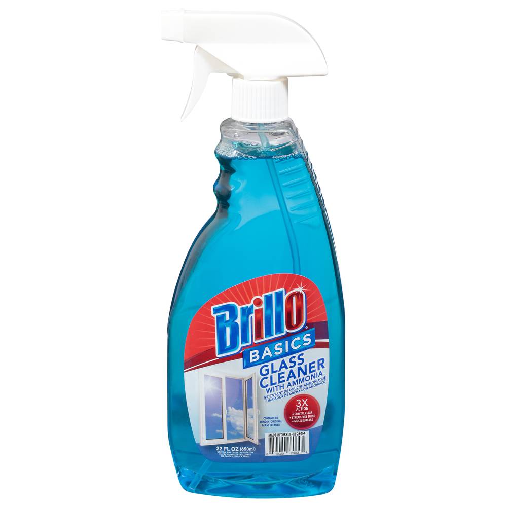 Brillo Basics Glass Cleaner With Ammonia