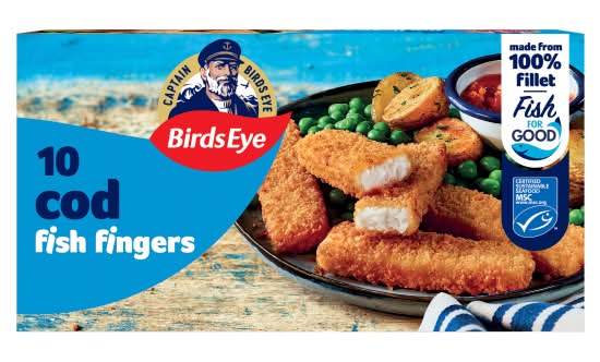Birds Eye Cod Fish Fingers (10 pack)