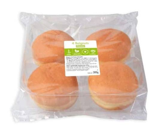 Pasquier Beignets A La Pomme Le Lot De 4, 300G