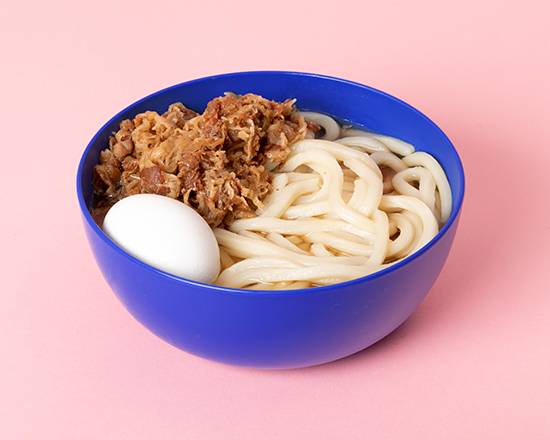 Udon Beef and Egg Noods