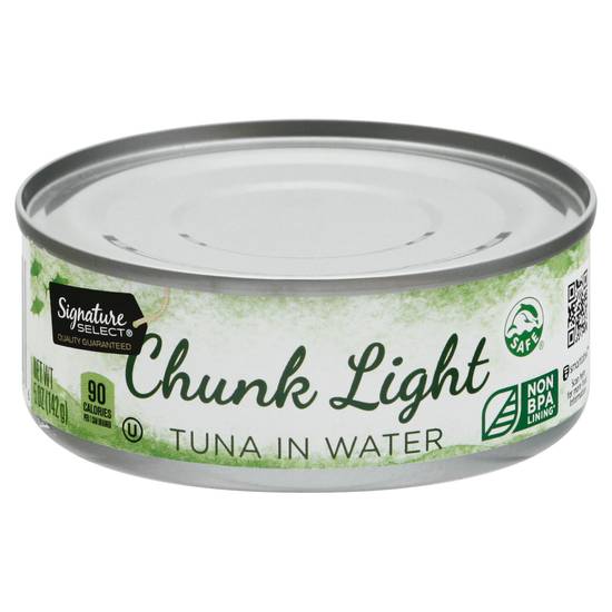 Signature Select Chunk Light Tuna in Water (5 oz)