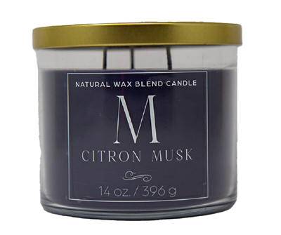 Wick Candle, Citron Musk