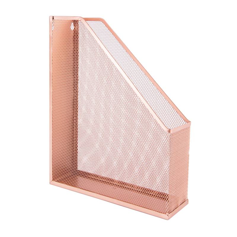 Porta Revistas Rose Gold