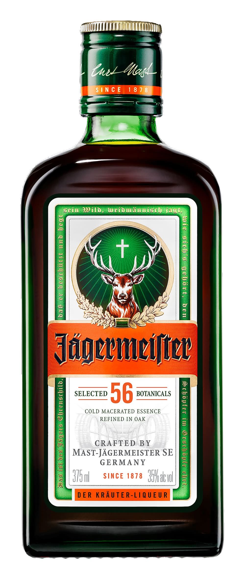 Jägermeister Selected 56 Botanicals German Herbal Liqueur (375 ml)