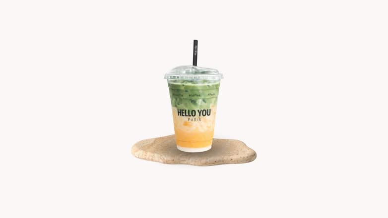 ICED MATCHA PÊCHE 🍑