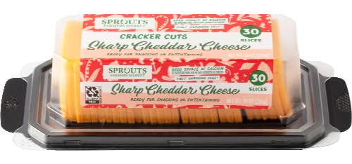 Sprouts Cracker Cuts Sharp Cheddar Cheese