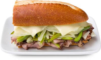 Signature Cafe Sandwich Philly Cheesesteak Reg Hot - Each (Available After 10 Am)