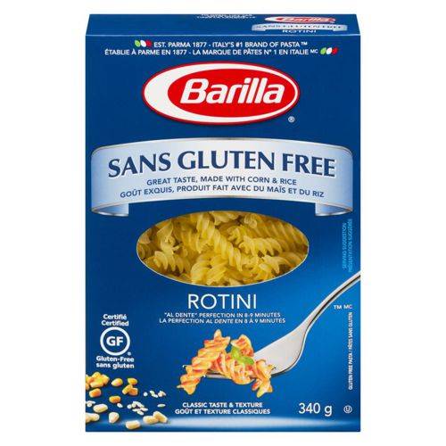 Rotini sans gluten 340 g - Pâte alimentaire