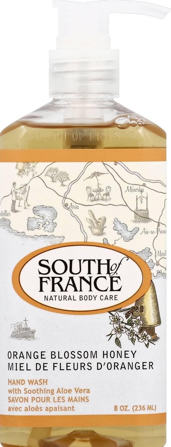 South Of France Orange Blossom Honey Hand Soap