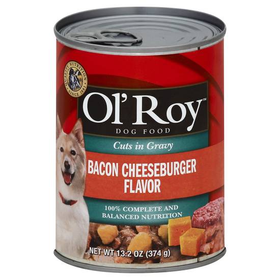 Ol roy dog 2024 food bacon flavor