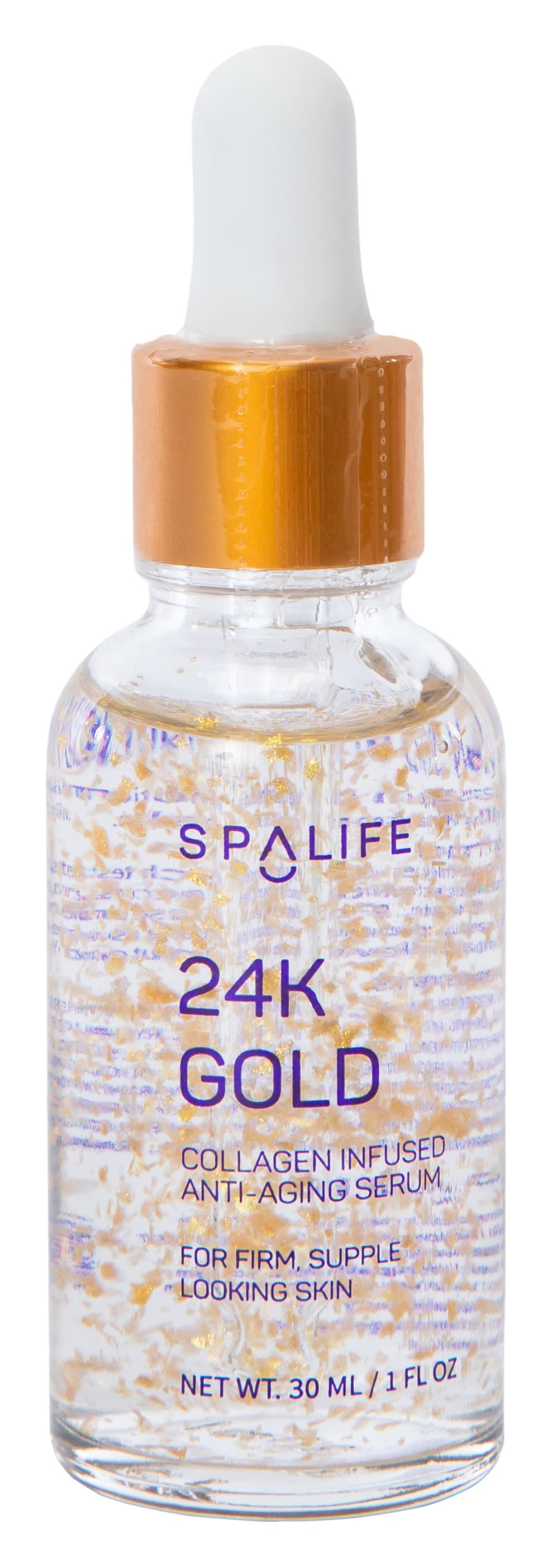 Spalife 24K Gold Collagen Infused Anti-Aging Serum 1oz