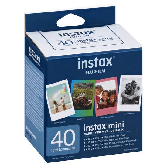 Instax Fujifilm Mini Value pack Variety