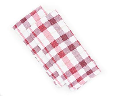 Cuisinart Scarlet Sage Plaid Fouta Kitchen Towels (2 ct)