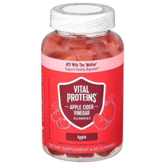 Vital Proteins Apple Cider Vinegar Gummies (60 ct)