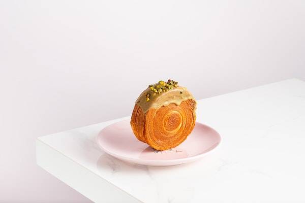 Pistachio Round Croissant