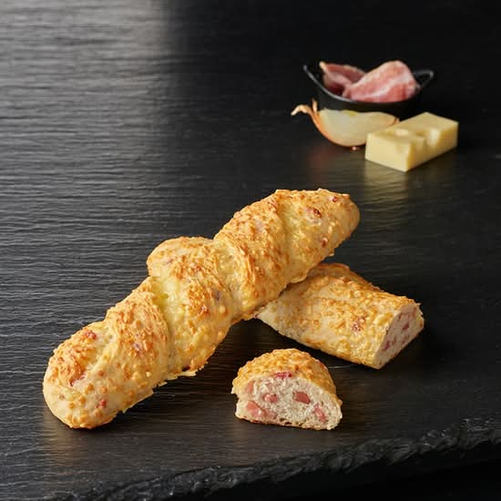 La torsade apéritive oignons lardons