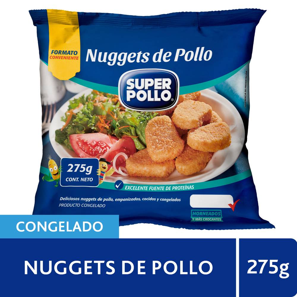 SUPER POLLO nuggets de pollo (275 g)
