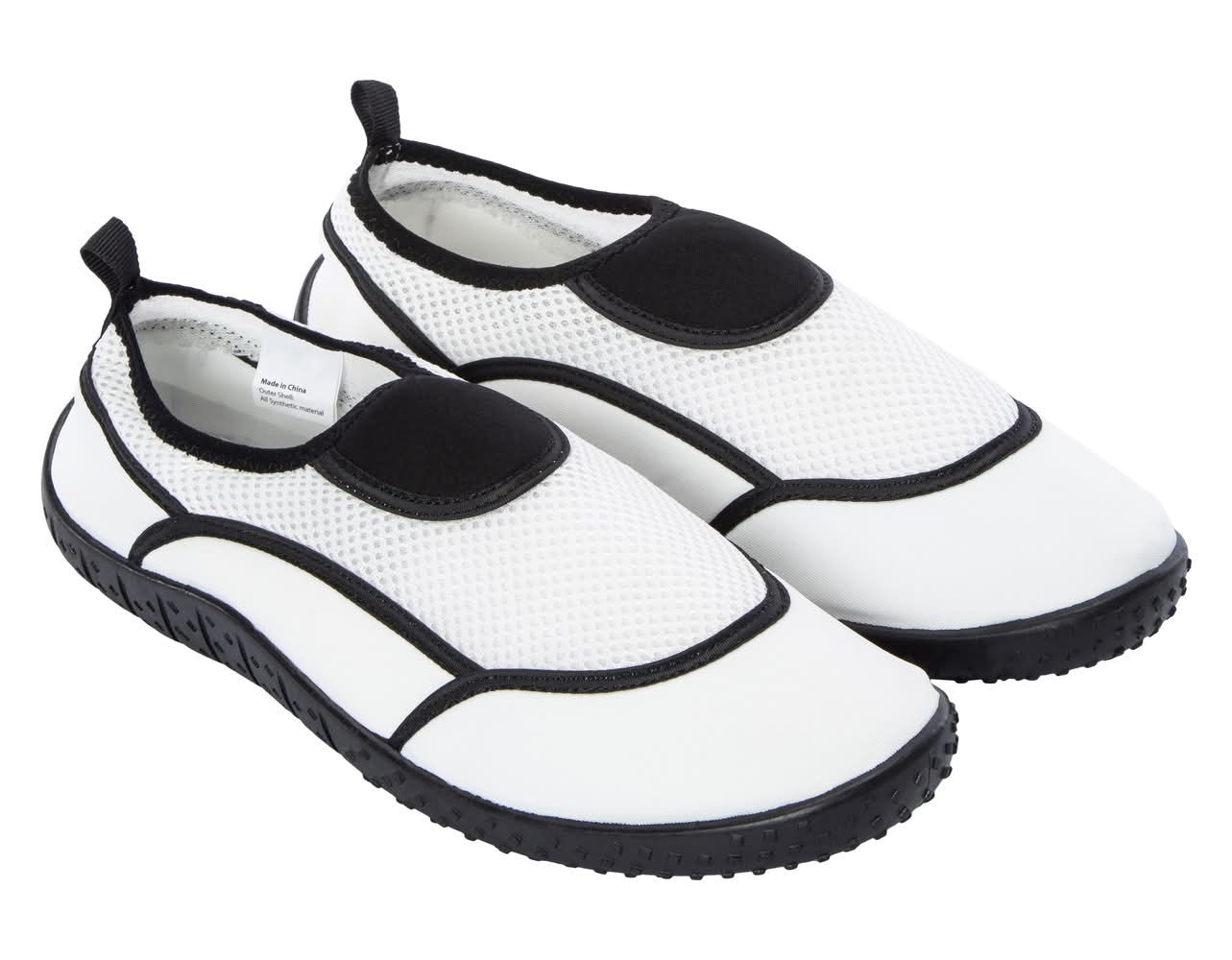 Mens Mesh Water Shoes 12 White